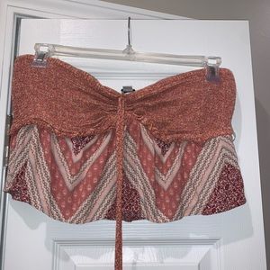 American eagle halter crop top